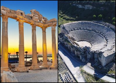 Perge Aspendos Side von Belek