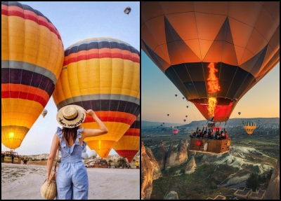 Kappadokien Heißluftballon Von Belek